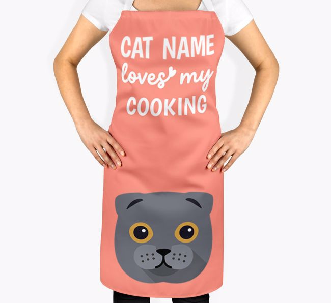 Loves My Cooking: Personalised {breedShortName} Apron